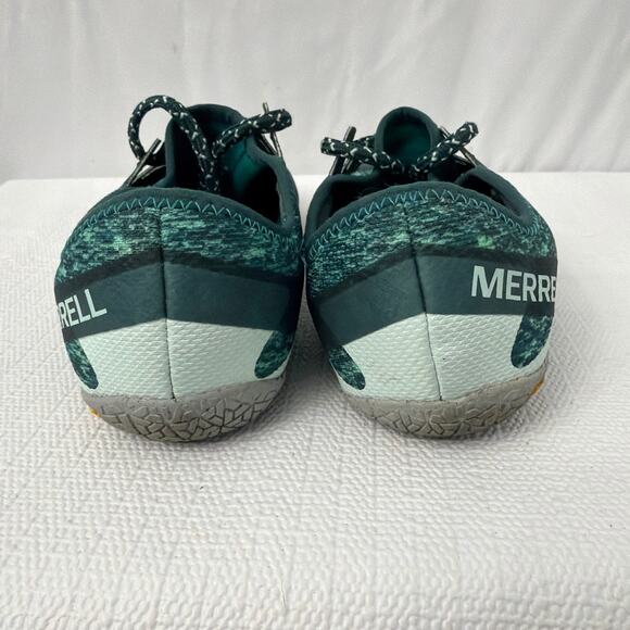 Merrell Vapor Glove 5 Shoes Womens Sz 9 Vibram Turquoise Barefoot Trail Running - Picture 4 of 11